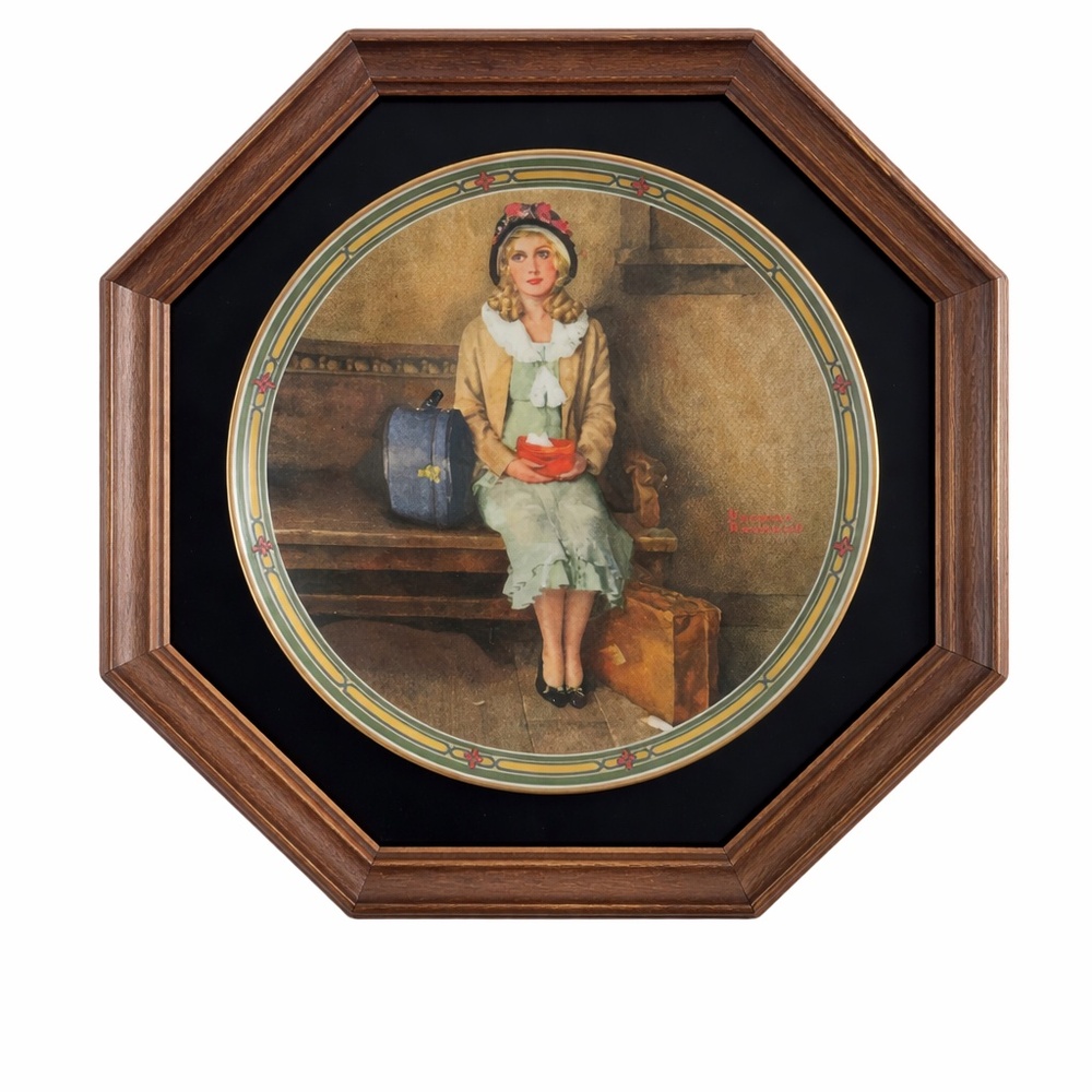 Norman Rockwell “A Young Girl’s Dream” 1985 Knowles Plate